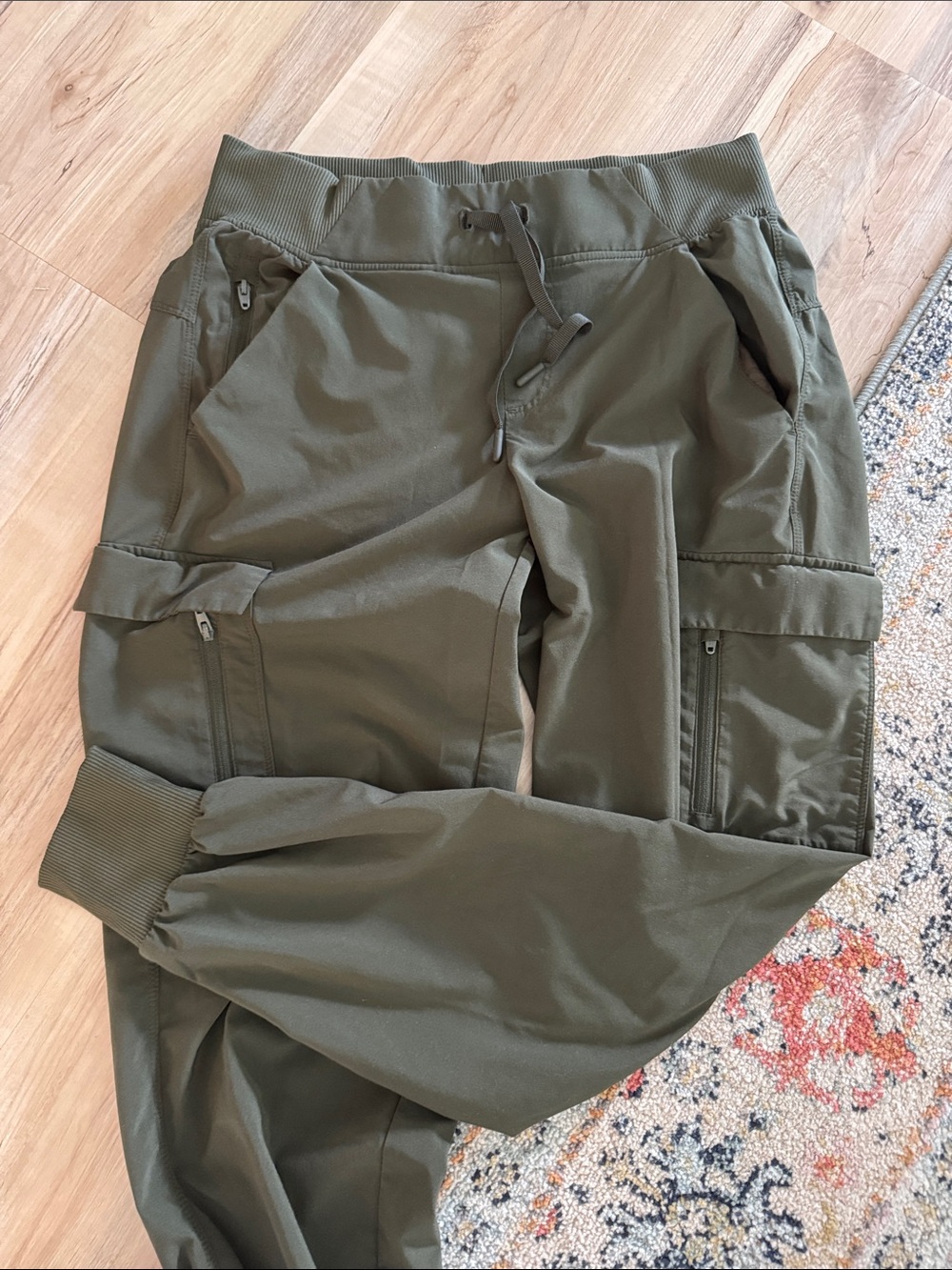 all in motion Olive Green Cargo Jogger Pants